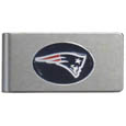 New England Patriots Brushed Metal Money Clip